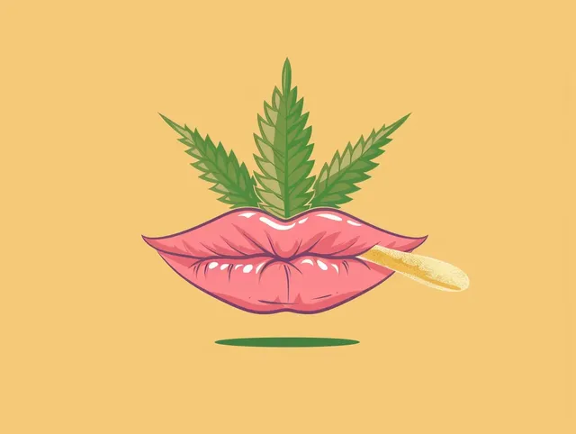 Cannabis Lips Concept Design