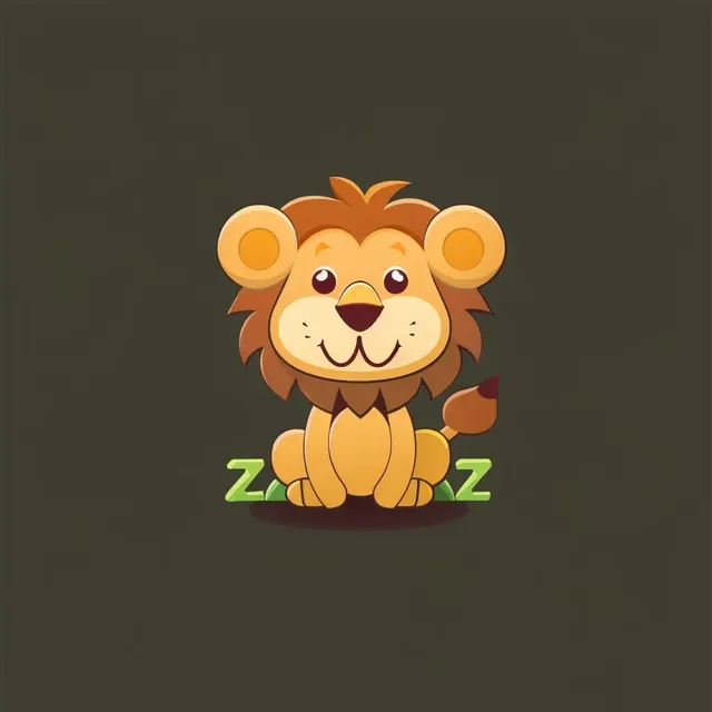 Cute and Simple Zoo Logo