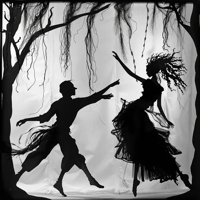 Dance of Ai A Silhouette of Movement