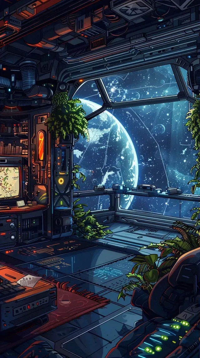 Galactic Station A Dan Mumford Space Vista