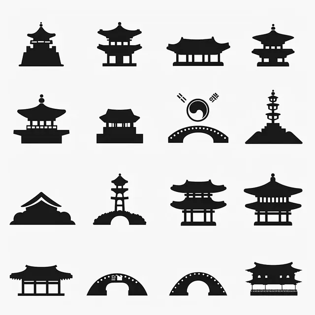 Korean Icon Set