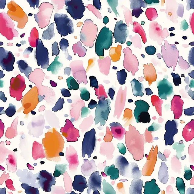 Minimalist Smoky Watercolor Textile Pattern