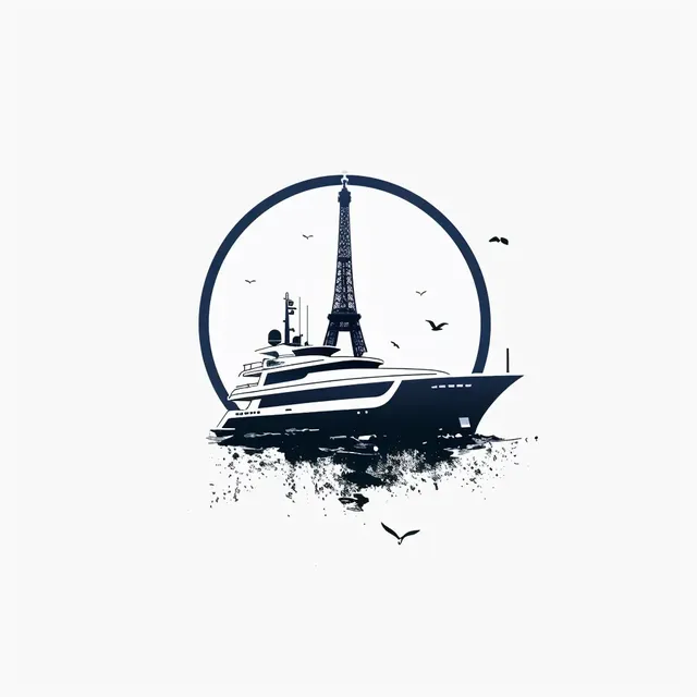 Parisian Yacht Elegance Minimalist Logo