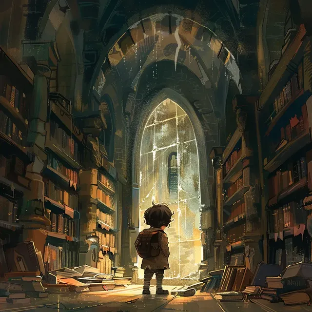 Sammy’s Adventure in the Ancient Library