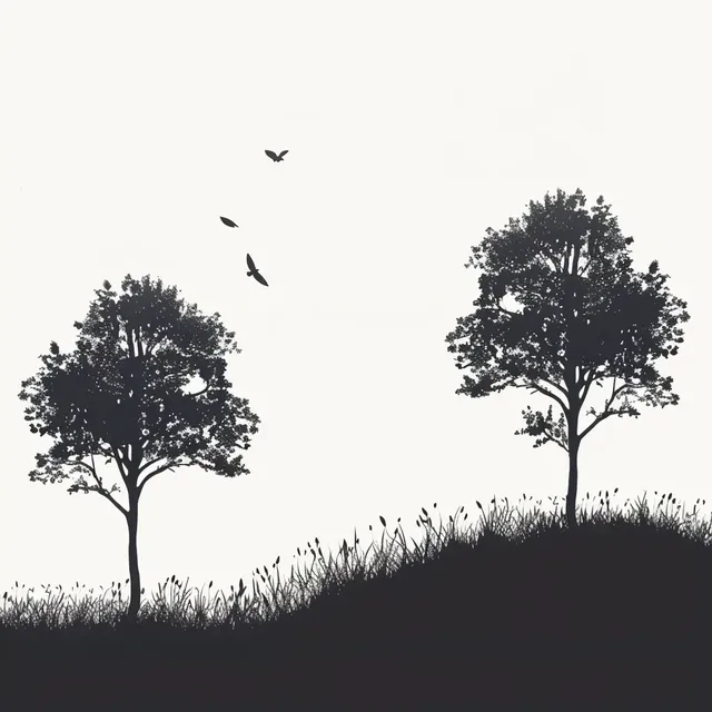 Simple Tree Silhouette