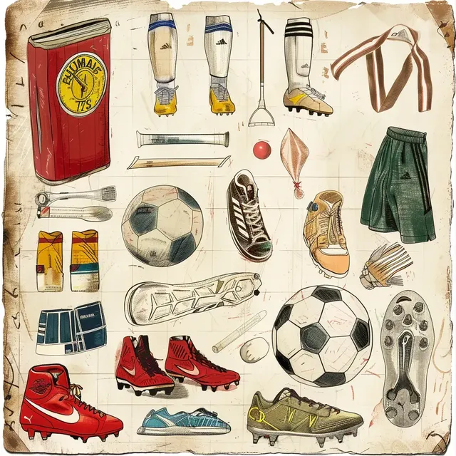 Sixties Soccer Scratch Book