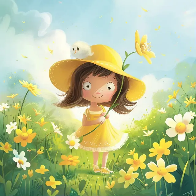 Spring Picture for Kids