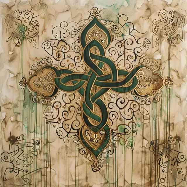 St. Patrick’s Prayer in Calligraphy