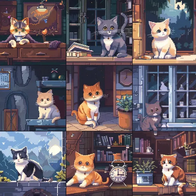 Ten Pixel Kittens in Careers