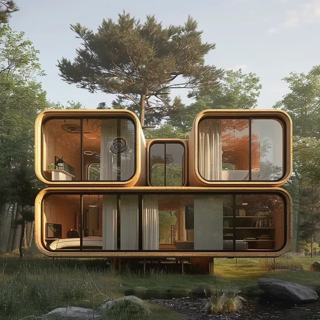 Urban Construction Prefab Timber House